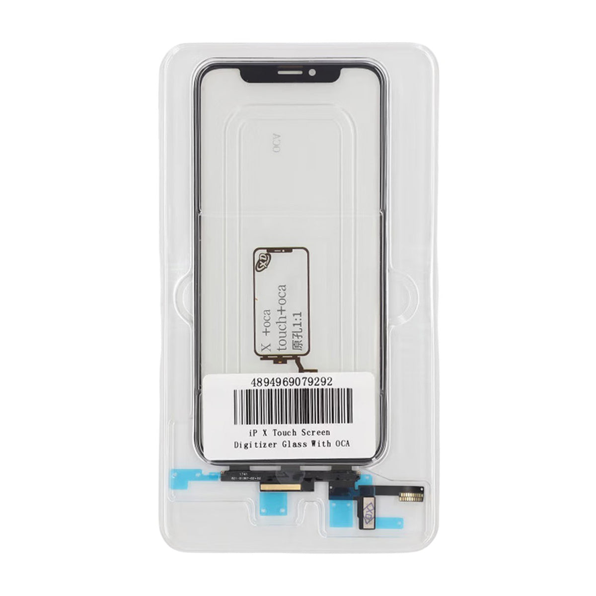 iPhone X Glasskärm med Digitizer och OCA image 4