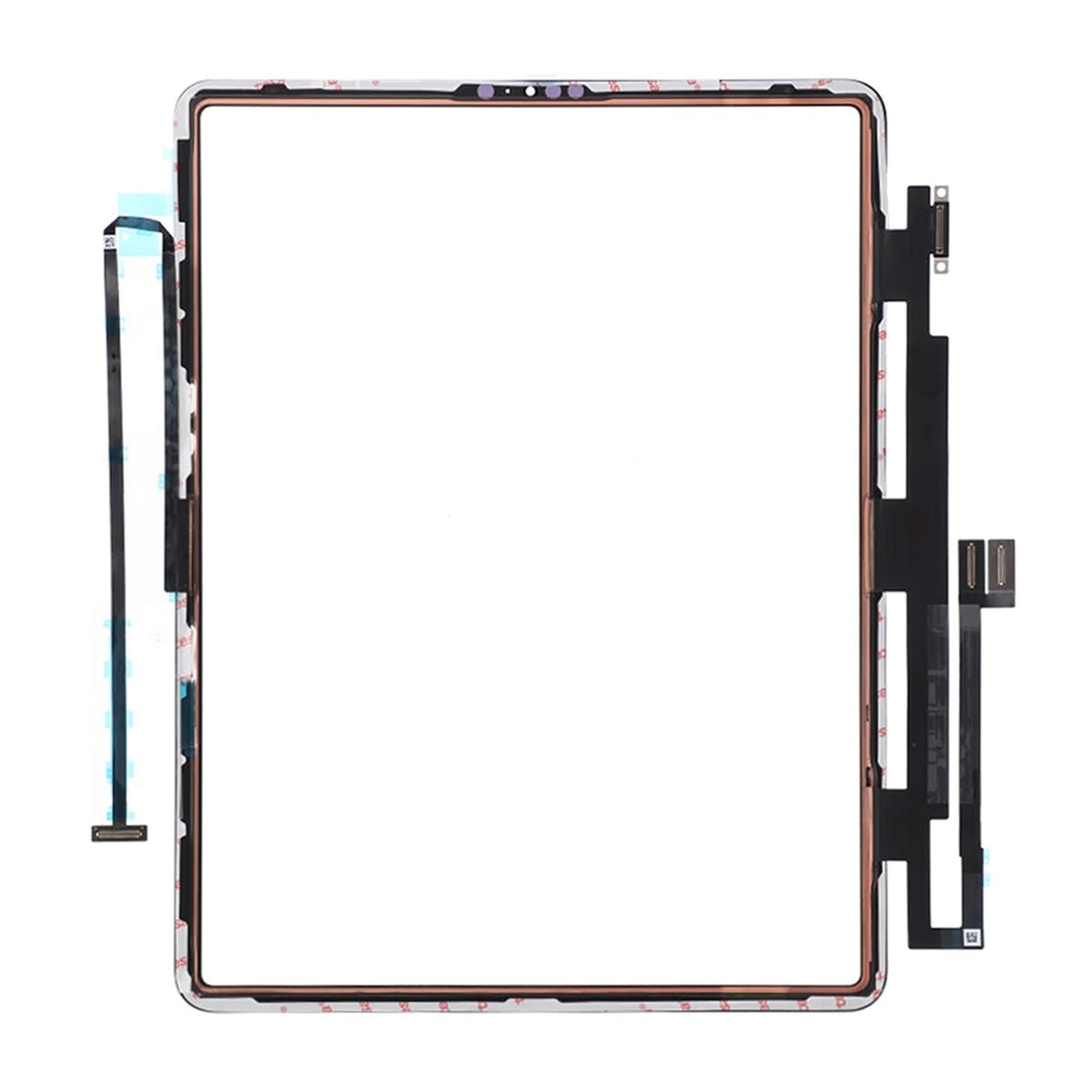 iPad Pro 12,9" 3/4 A1876/A2069 Glasskärm med Digitizer och OCA - Svart image 3