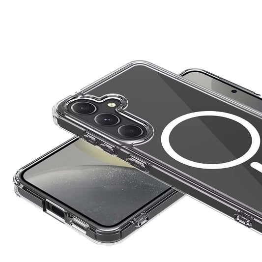 Rvelon Magsafe-skal för Samsung Galaxy S24 FE - Transparent image 2