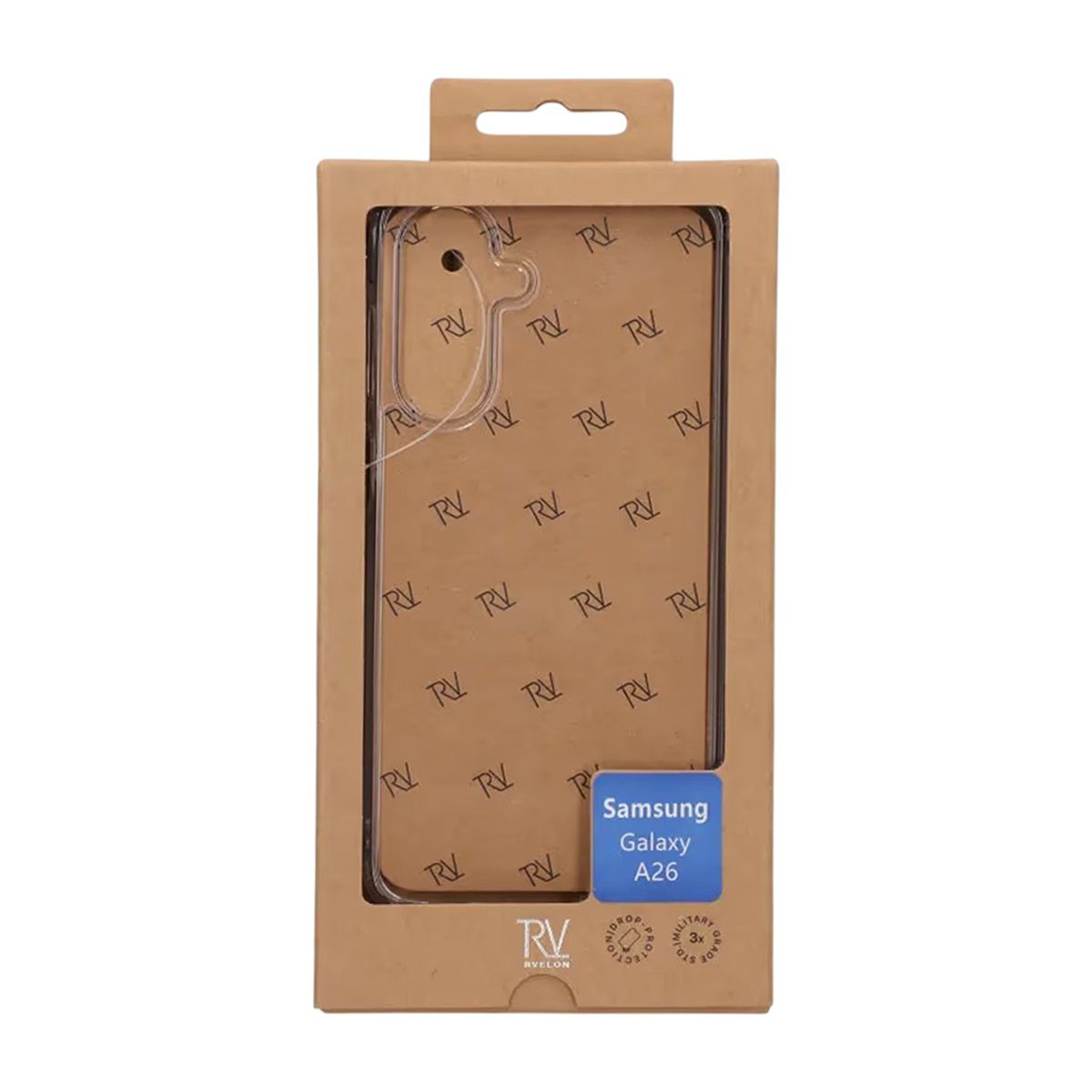 Rvelon Stöttåligt Skal för Samsung Galaxy A26 - Transparent image 4