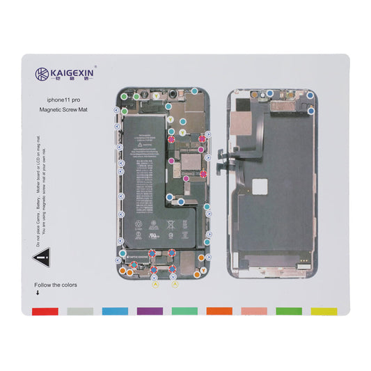 Magnetisk skruvmatta för iPhone 11 Pro image 2