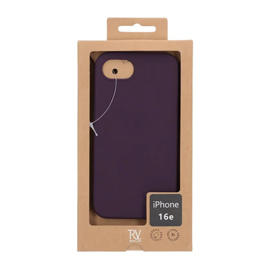 iPhone 16e Mobilskal Silikon - Lila image 4
