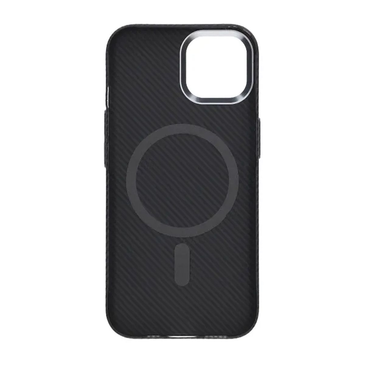 iPhone 15 Mobilskal Carbonmönstrad - Svart image 5