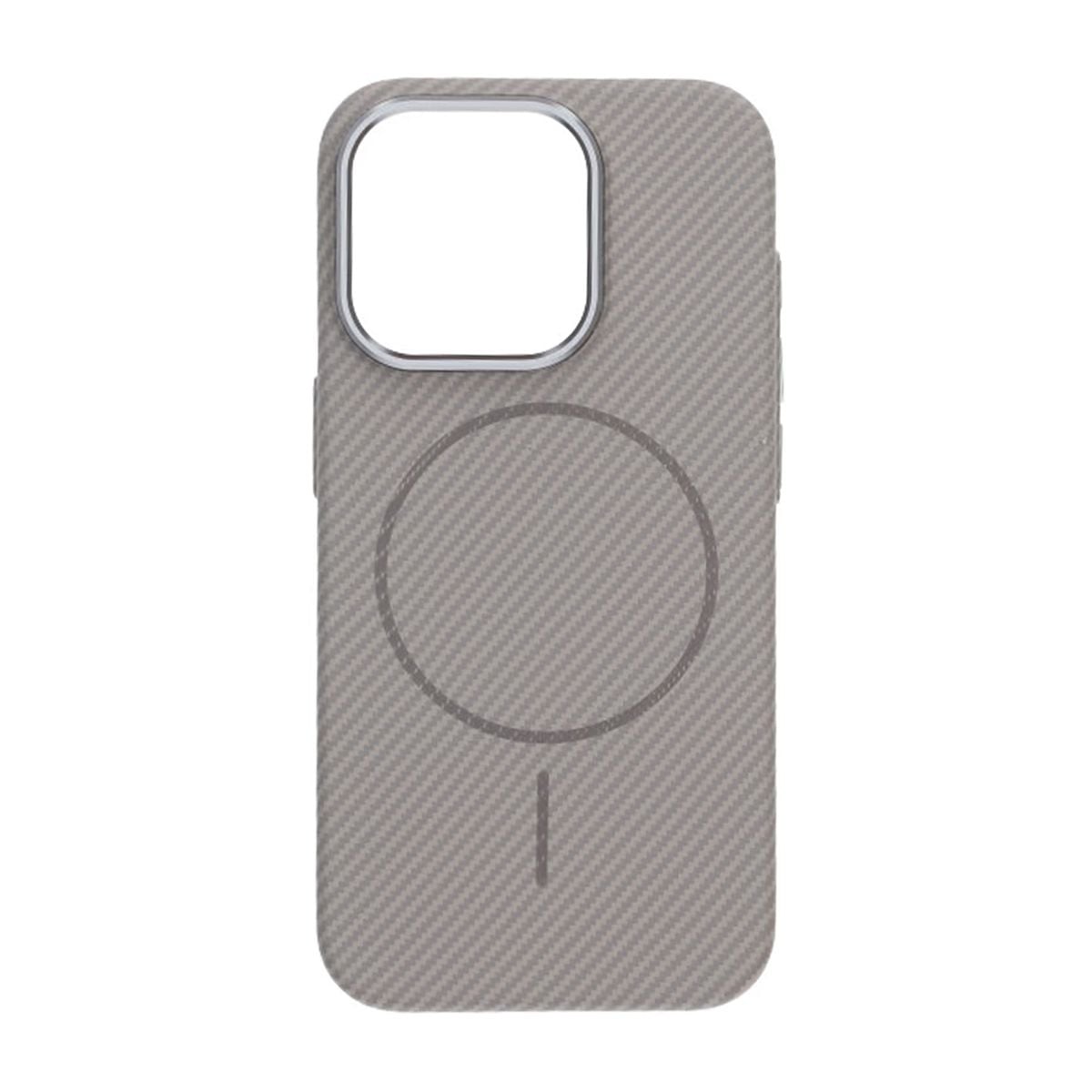 iPhone 15 Pro Mobilskal Carbonmönstrad - Grå image 4