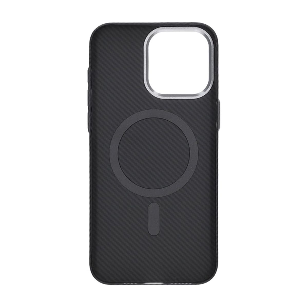 iPhone 15 Pro Max Mobilskal Carbonmönstrad - Svart image 5
