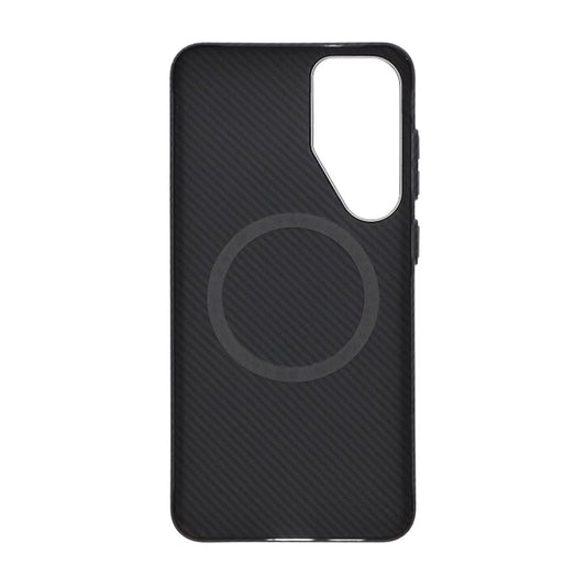 Samsung Galaxy S25 Plus Mobilskal Carbonmönstrad - Svart image 3