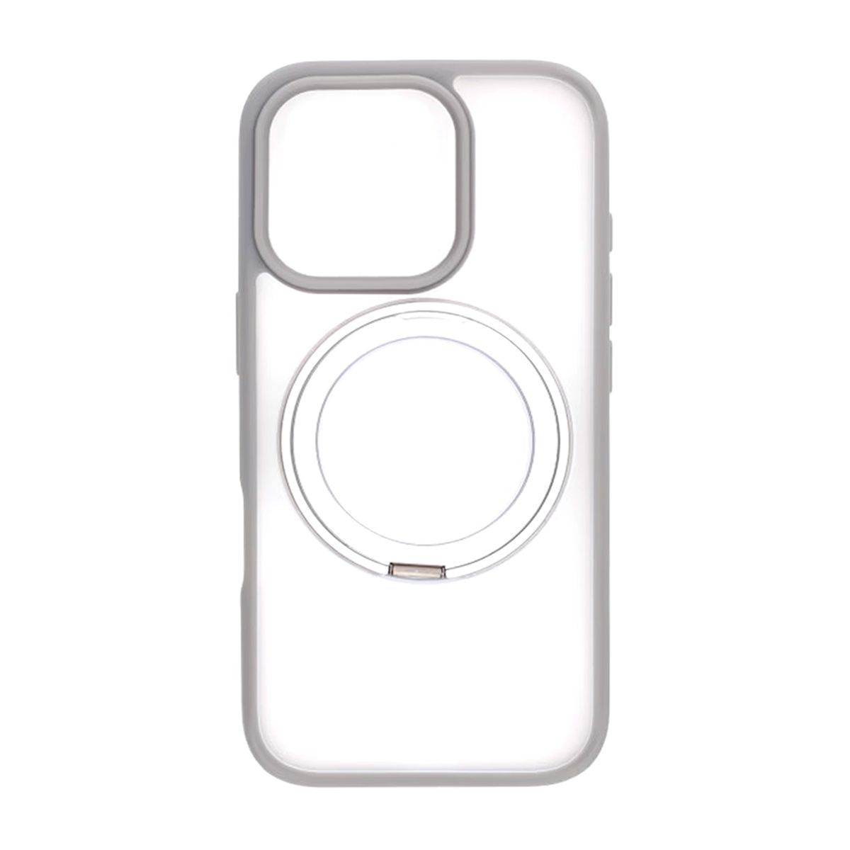 iPhone 16 Pro Mobilskal med Magsafe Stativ - Grå image 4