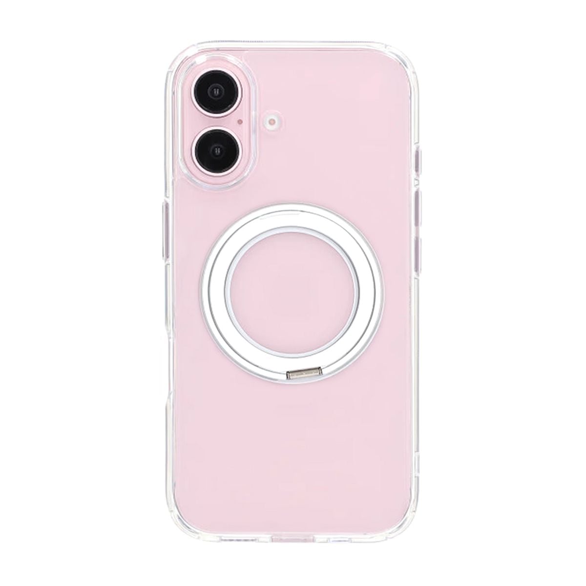 iPhone 16 Plus Mobilskal med Magsafe Stativ - Transparent image 3