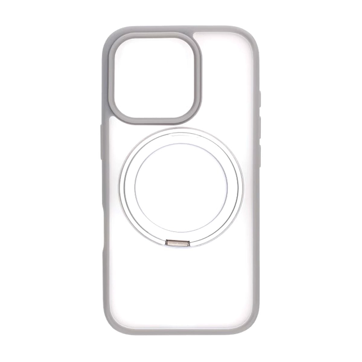 iPhone 16 Pro Max Mobilskal med Magsafe Stativ - Grå image 4