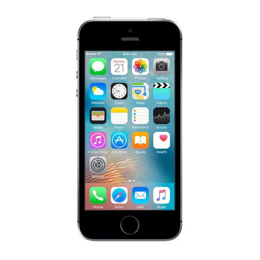 Begagnad iPhone SE 32GB RymdgråSvart - Bra skick image 2