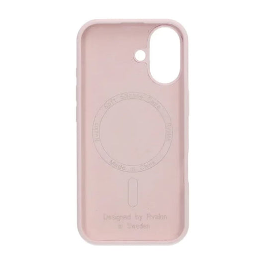 Rvelon Mobilskal Silikon MagSafe för iPhone 17 - Ljusrosa image 3