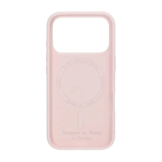 Rvelon Mobilskal Silikon MagSafe för iPhone 17 Pro Max - Ljusrosa image 3