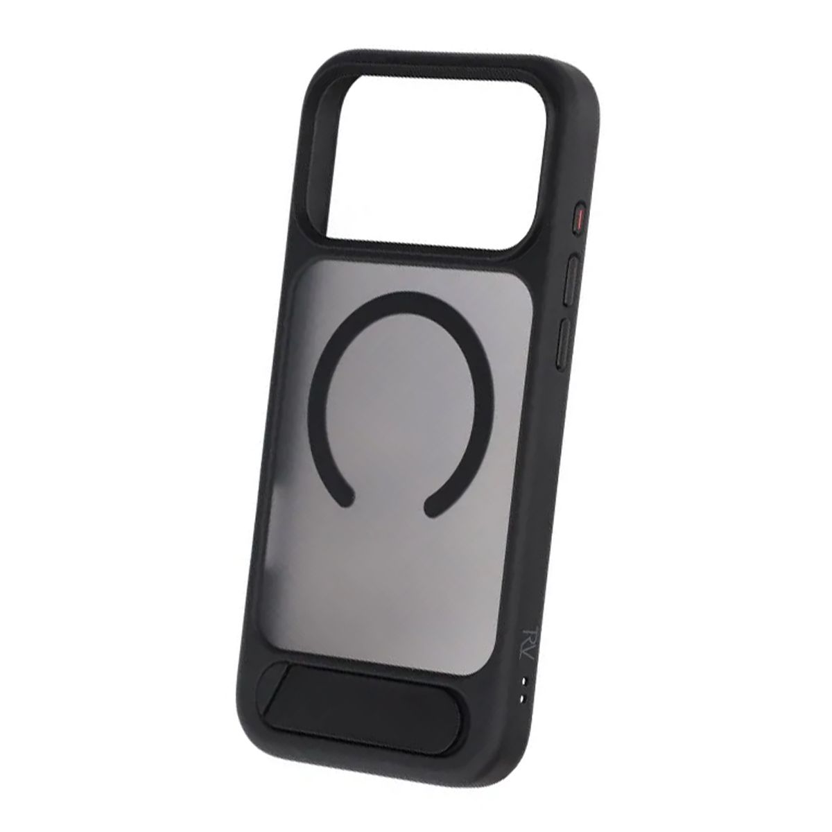 Rvelon Mobilskal med Stativ för iPhone 17 Pro Max - Svart image 4