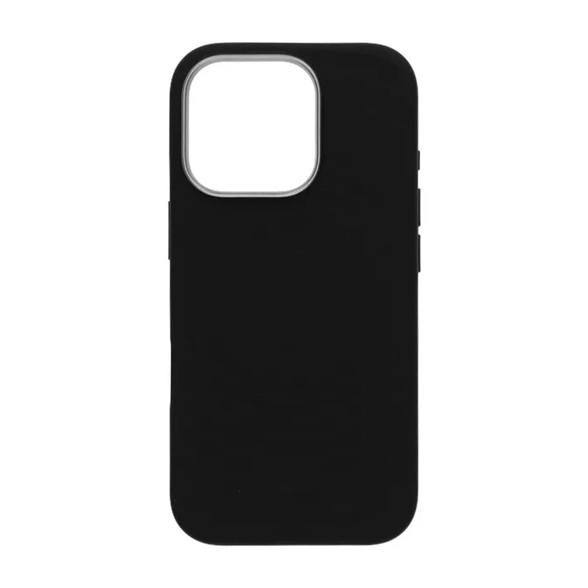 Mobilskal Silikon för iPhone 16 Pro - Svart med Kameraskydd image 2