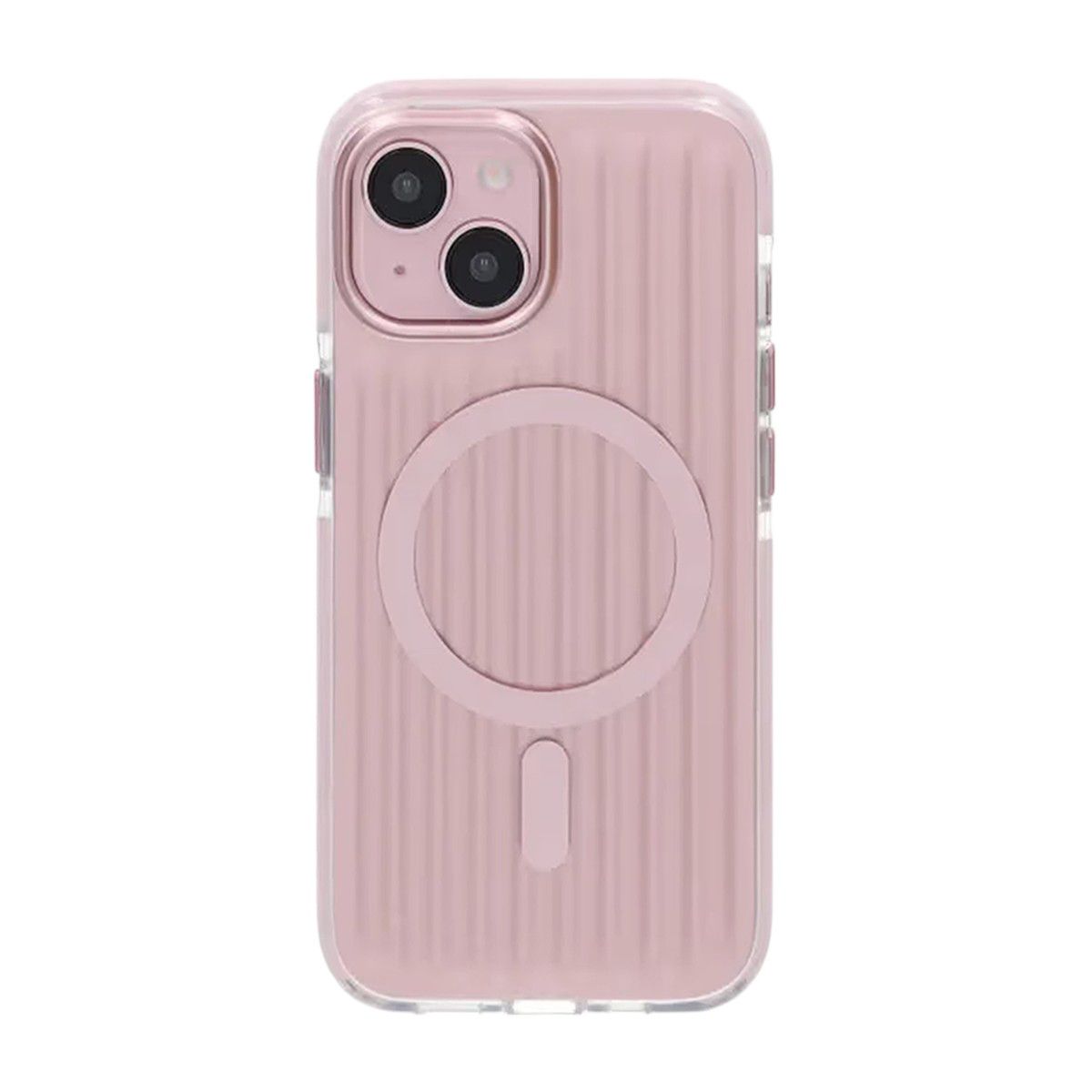 Mönstrat TPU Skal med Magsafe till iPhone 13/14/15 - Rosa image 3