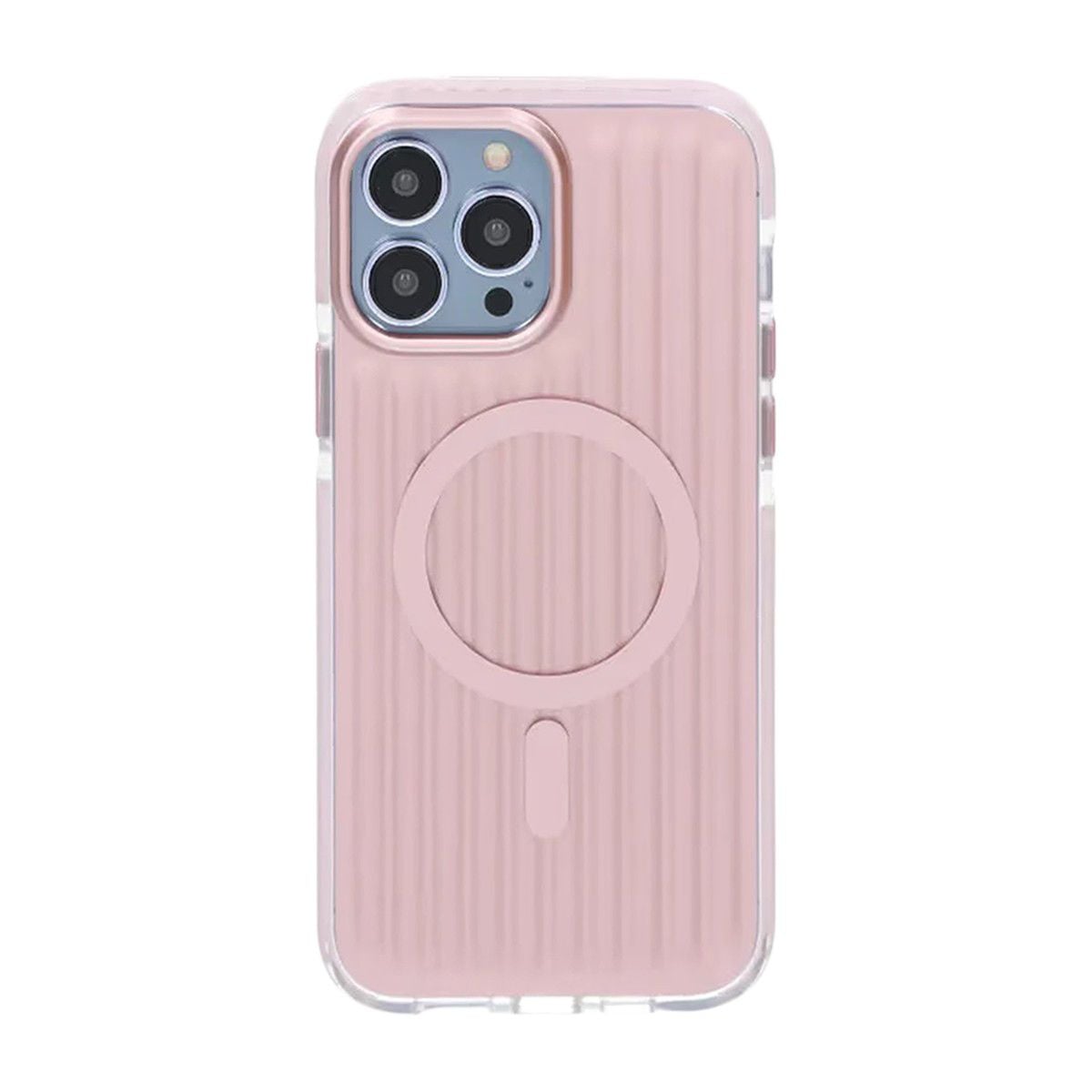 Mönstrat TPU Skal till iPhone 13 Pro Max med MagSafe - Rosa image 3