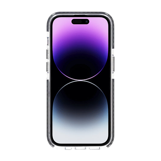 Mönstrat TPU Skal till iPhone 14 Pro Max med MagSafe - Svart image 2