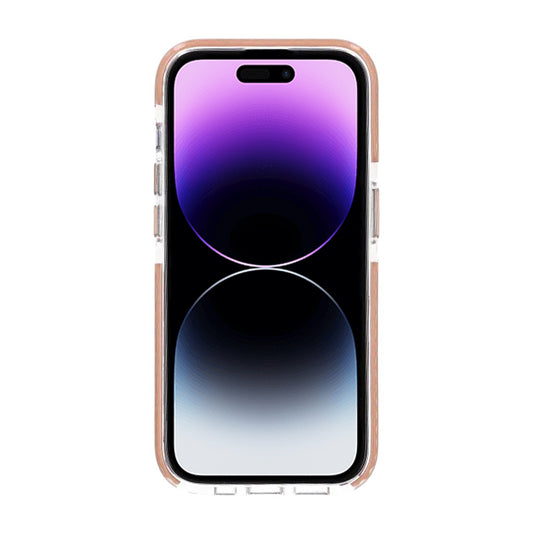 Mönstrat TPU Skal till iPhone 14 Pro Max med MagSafe - Guld image 2