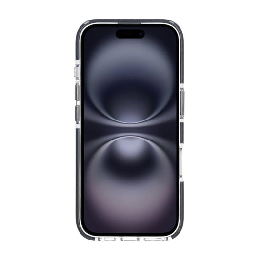 Mönstrat TPU Skal till iPhone 16 med MagSafe - Svart image 2