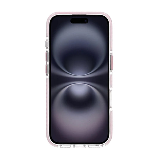Mönstrat TPU Skal till iPhone 16 med MagSafe - Rosa image 2