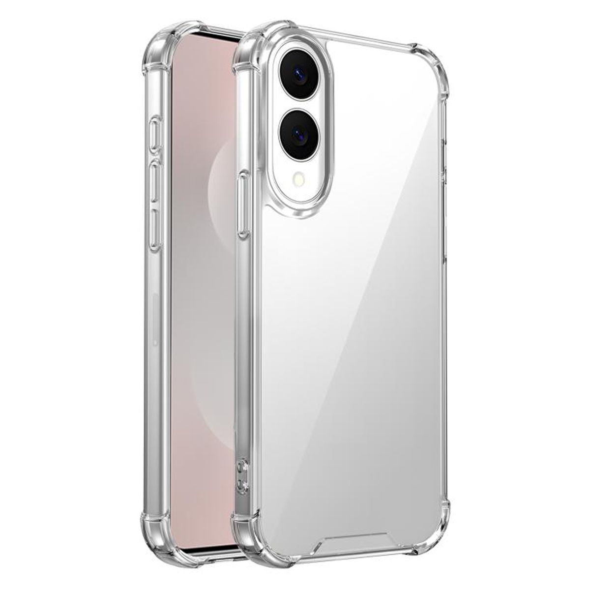 Mobilskal Stöttåligt till Samsung Galaxy S25 Edge - Transparent image 1