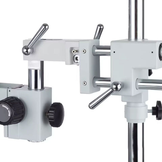 Stereozoommikroskop 7–45x med dubbel arm - AmScope image 3