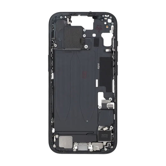 Mittenram med smådelar för iPhone 15 - Vit OEM image 2
