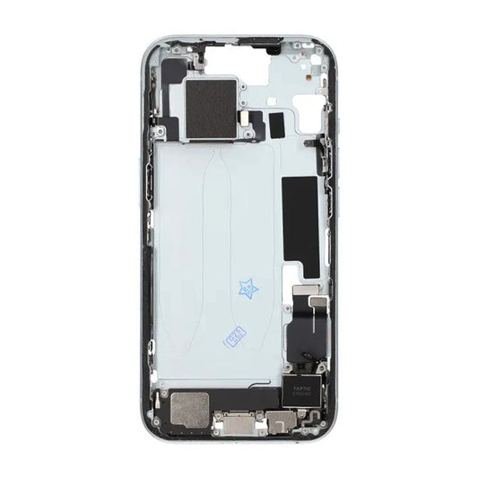 Mittenram med smådelar för iPhone 15 - Blå OEM image 2