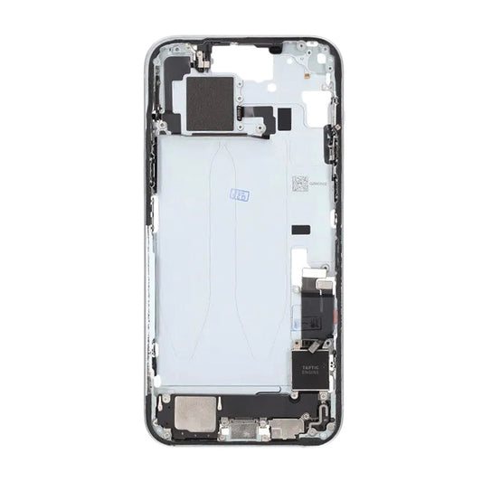 Mittenram med smådelar för iPhone 15 Plus - Blå OEM image 2
