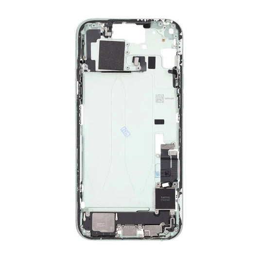 Mittenram med smådelar för iPhone 15 Plus - Grön OEM image 2