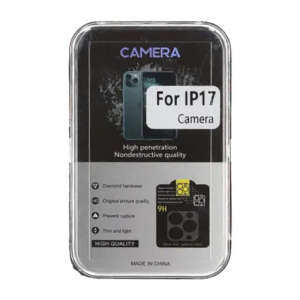 Kameraskydd Härdat Glas till iPhone 17 image 4