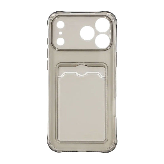 Stöttåligt Mobilskal med Korthållare för iPhone 17 Pro Max - Svart image 3