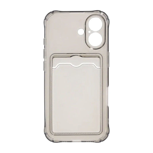 Stöttåligt Mobilskal med Korthållare för iPhone 17 - Svart image 3