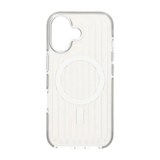 Mobilskal Korrugerad Magsafe för iPhone 17 - Silver image 2