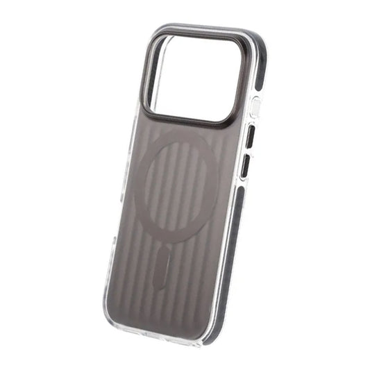 Mobilskal Korrugerad Magsafe för iPhone 17 Pro - Svart image 5