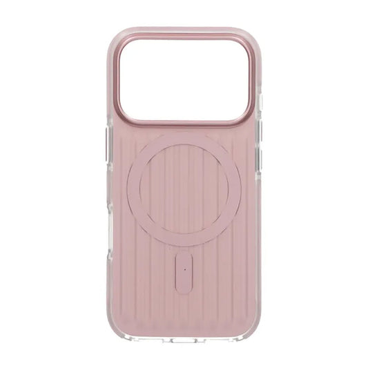 Mobilskal Korrugerad Magsafe för iPhone 17 Pro - Rosa image 2