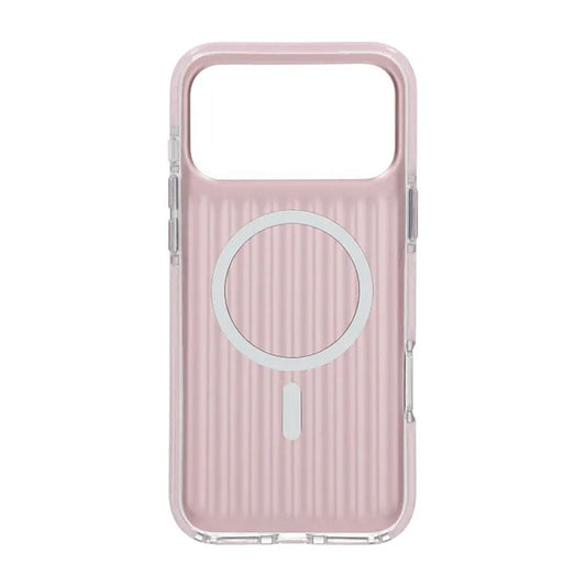 Mobilskal Korrugerad Magsafe för iPhone 17 Pro Max - Rosa image 3