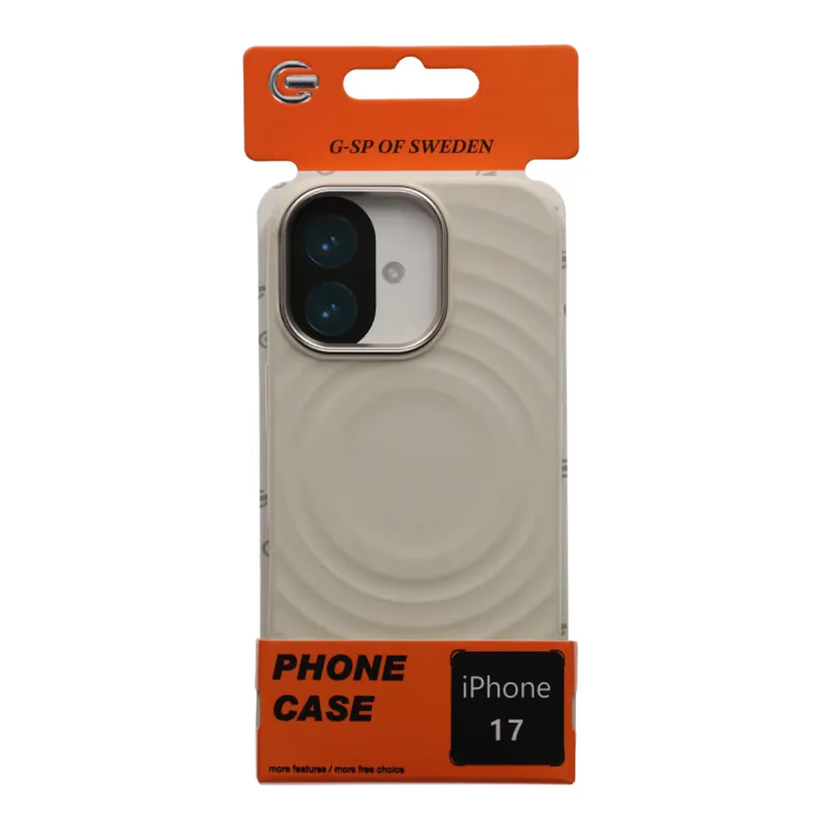 Mobilskal Silikon med Magsafe för iPhone 17 - Beige image 6