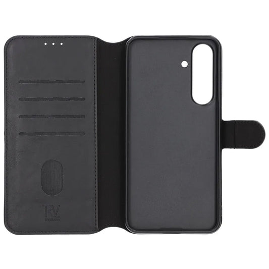 Rvelon Plånboksfodral Magnet för Samsung S25 FE - Svart image 2