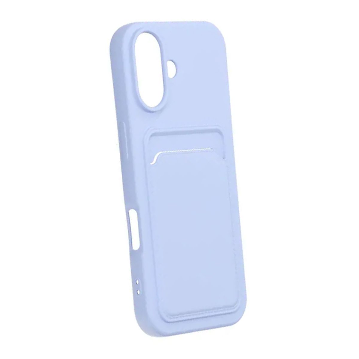 Mobilskal Silikon med Korthållare för iPhone 17 - Lila image 5