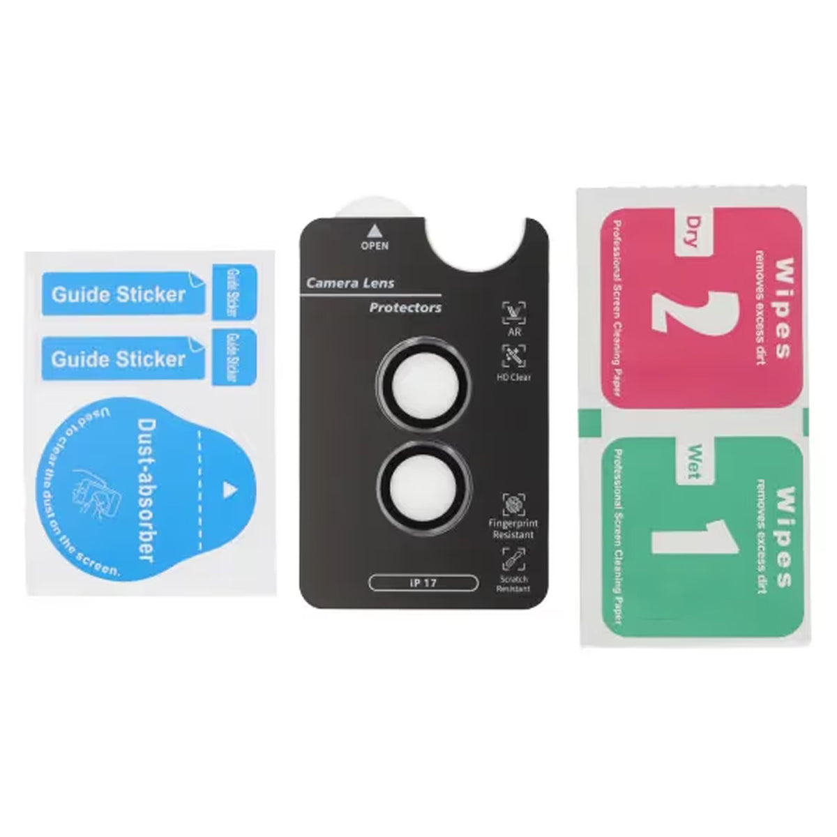 Kameraskydd i härdat glas för iPhone 17 - Blå image 3