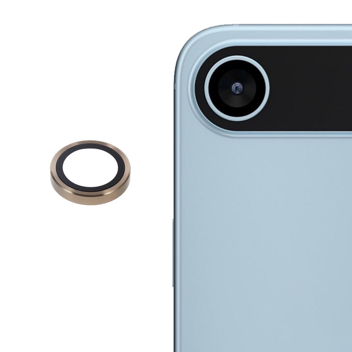 Kameraskydd i härdat glas för iPhone Air - Guld image 1