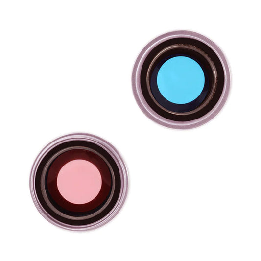 Kameralins med metallram iPhone 15/15 Plus - Rosa image 2