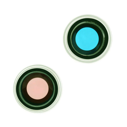 Kameralins med metallram iPhone 15/15 Plus - Grön image 2