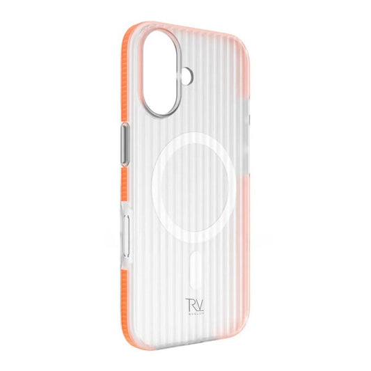 Rvelon Mobilskal Korrugerad Magsafe för iPhone 17 - Orange image 2