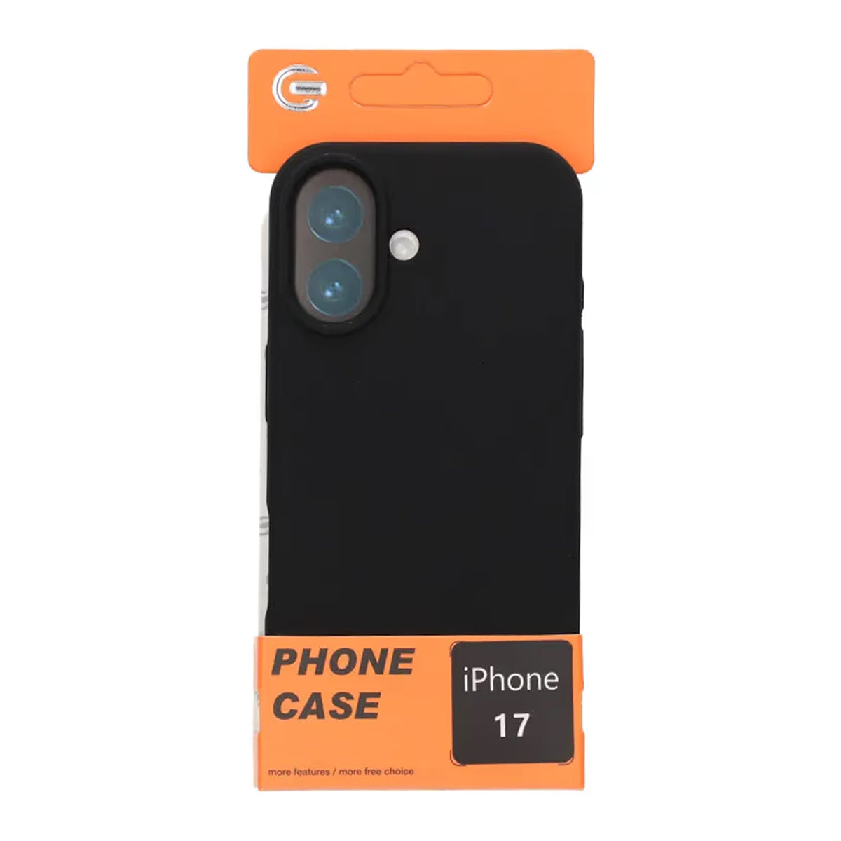 Mobilskal Mjukt Silikon för iPhone 17 - Svart image 4