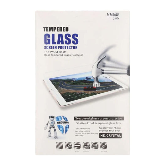 Skärmskydd iPad Mini (2024) Härdat Glas - Miljö image 4