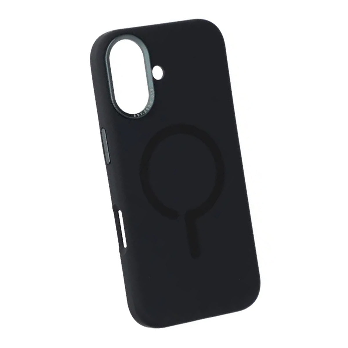 Mobilskal Silikon med Kamera Metallram för iPhone 17 - Svart image 5