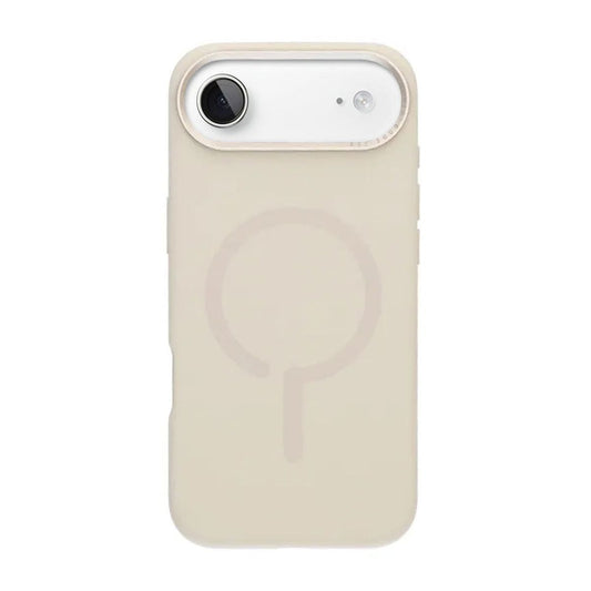 Mobilskal Silikon med Kamera Metallram för iPhone Air - Vit image 2