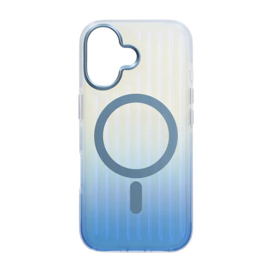 Mobilskal Korrugerad MagSafe för iPhone 17 - Blå image 2